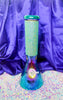 Rainbow Bling 12 Inch Glass Water Pipe/Bong