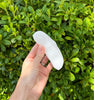 Crescent Moon Glass Hand Pipe