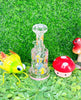 Rainbow Mushrooms Glow In The Dark Water Pipe/Dab Rig