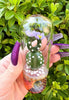 Fumed Cactus Glass Hand Pipe