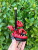 Red Dragon Bamboo Ceramic Pipe