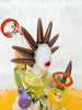 Cheech Sunshine Glass Water Pipe/Dab Rig