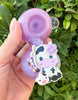 Cute Cow Glass Hand Pipe