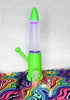 LED Iridescent Light Up Beaker Glass Water Pipe/Bong