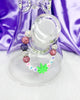 Purple Weed Leaf Bong Bracelet