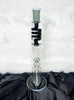 Smoke Glycerin Detachable Double Perc Glass Water Pipe/Dab Rig