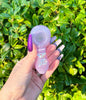 Purple Iridescent Bear Glow In The Dark Glass Hand Pipe