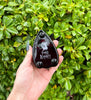 Black Planchette Ouija Glass Hand Pipe