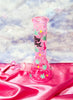 Stay Lifted Neon Pink 8in Glass Water Pipe/Bong