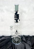 Smoke Glycerin Detachable Double Perc Glass Water Pipe/Dab Rig