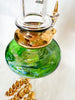 Juicy J Gold Emerald Shark Glass Water Pipe/Dab Rig