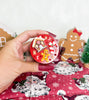 Red Gingerbread Man Christmas 4 Piece Grinder