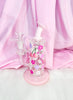 Milky Pink Cherries Water Pipe/Dab Rig
