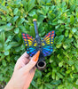 Butterfly Bamboo Ceramic Pipe