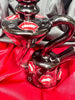 Black Vampire Fangs Recycler Glass Water Pipe/Dab Rig