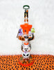 Cheech Halloween Pumpkin Glass Water Pipe/Dab Rig