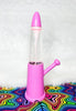 LED Iridescent Light Up Beaker Glass Water Pipe/Bong