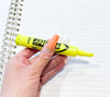 Yellow Highlighter Chillum Hand Pipe