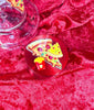 Slice of Pizza 10in Glass Water Pipe/Dab Rig