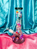 Rainbow Mushroom 10in Tree Perc Glass Water Pipe/Bong