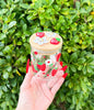 Cute Strawberry Daisies Stash Jar