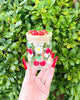 Cute Cherries Daisies Stash Jar