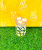 Cute Purple Butterflies & Daisies Stash Jar