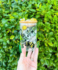 Weed Leaf Bee Stash Jar