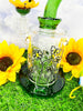 Sunflower Fields Glass Water Pipe/Dab Rig