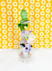 Cute Kawaii Animals 9in Glass Water Pipe/Bong