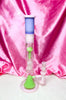 Milky Pink 18in Triple Perc Water Pipe/Dab Rig