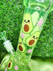 Neon Avocado 8in Glass Water Pipe/Bong