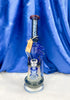 Cheech Blue Fumed Crystal Recycler Glass Water Pipe/Dab Rig