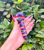 Colorful Wig Wag Glass Hand Pipe