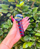 Colorful Wig Wag Glass Hand Pipe