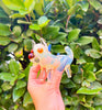 Cute Dog Fumed Glass Hand Pipe
