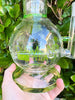 Diamond Glass Green 16 Inch Double Inline Perc Glass Water Pipe/Dab Rig