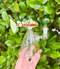 Izzy The Glassblower Rainbow Trout Heady Glass Water Pipe/Dab Rig