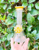 Amber Crystal Glass Vase Water Pipe/Bong