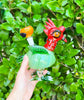 Red Rooster Glass Water Pipe/Dab Rig