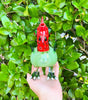 Red Rooster Glass Water Pipe/Dab Rig