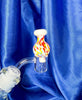White Speckled Rainbow Bubble Carb Cap