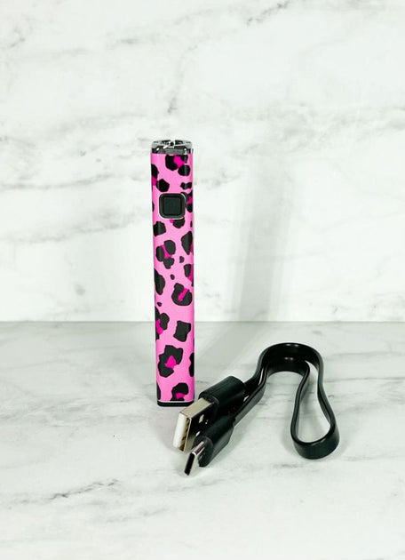 Pink Leopard 510 Vape Pen Battery – Cute Starter Kit