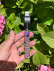 hand holding 510 threaded bling crystal vape