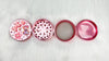 Pink Iridescent Bear Crystal 4 Piece Grinder
