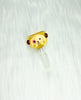Yellow Spotted Dog 14mm Glass Bowl