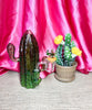 Summer Vibes Cactus Glass Water Pipe/Dab Rig