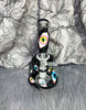Black Eyeballs Monster Glow In The Dark Glass Water Pipe/Dab Rig