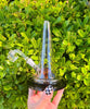 Black Witch Hat Pumpkin Perc Glass Water Pipe/Dab Rig