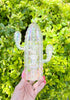 Summer Vibes Cactus Glass Water Pipe/Dab Rig